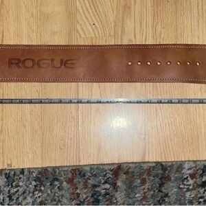 Rogue Tan Ohio Leather lifting Belt Medium